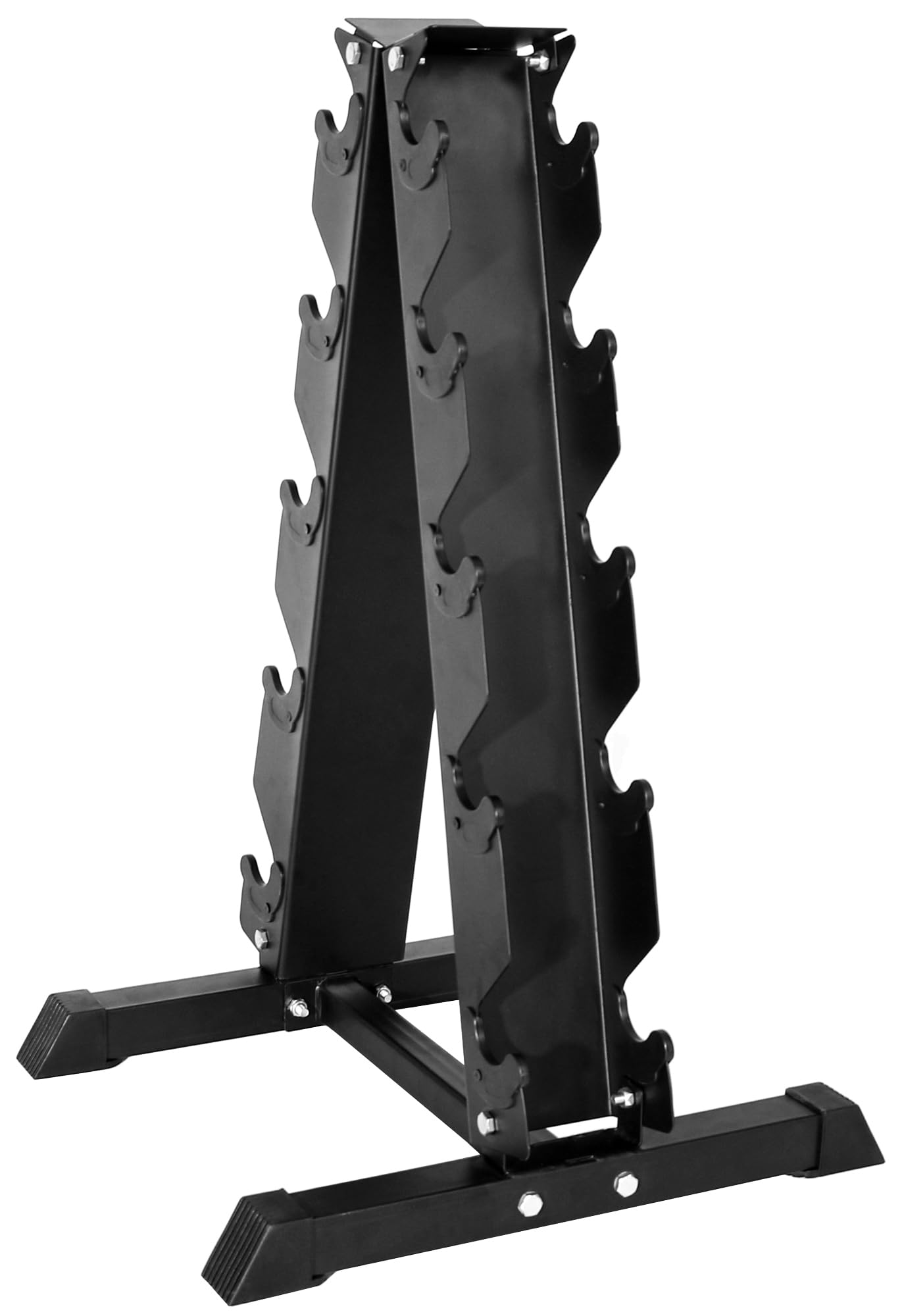 Signature Fitness Dumbbell Rack Multifunctional Weight Stand for Home Gym, A-Rack, 600-Pound Capacity