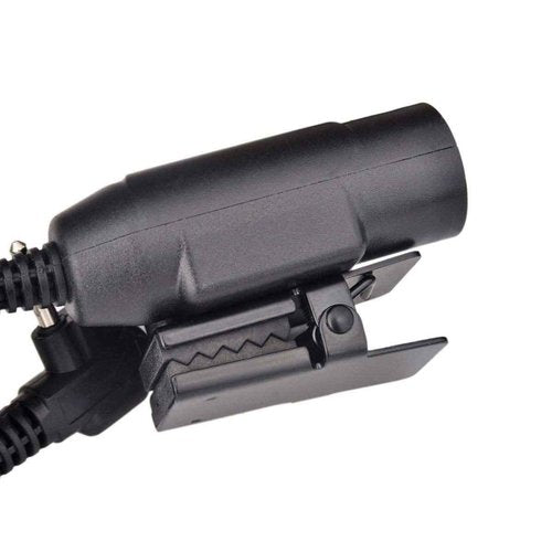 ArmorMason U94 PTT System Compatible with 3.5mm Mobile Phone/Android/iPhone (Military/NATO-US Wired)