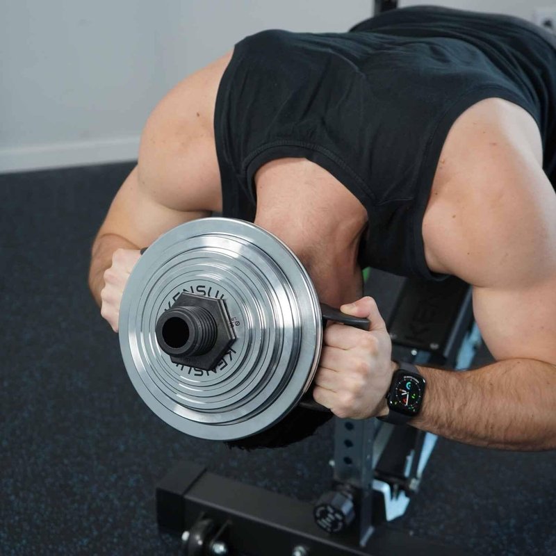 Kensui EZ-Neck PRO – Adjustable Plate Loaded Neck Trainer – 100lb Weight Capacity – Nylon Fiberglass Construction – Compatible with 2" Olympic Plates – for Posture Correction, MMA & Injury Prevention