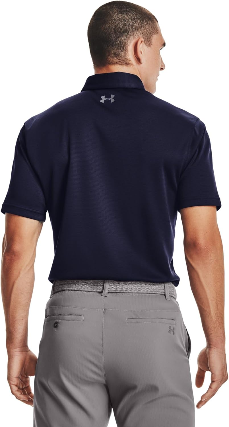Men's Tech Golf Polo by Under Armour - Moisture-Wicking Fabric | Lightweight & Comfortable Fit