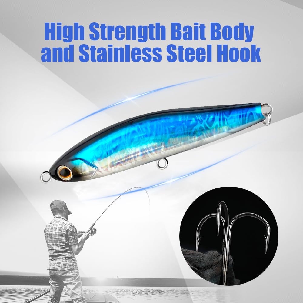 GULULUT Fishing Lures for Freshwater and Saltwater, Lipless Crankbait, Lifelike and Shining Fishing Baits to Improve Fishing Efficiency, Suitable for Bass Trout Catfish Pike Walleye, Gift for Men