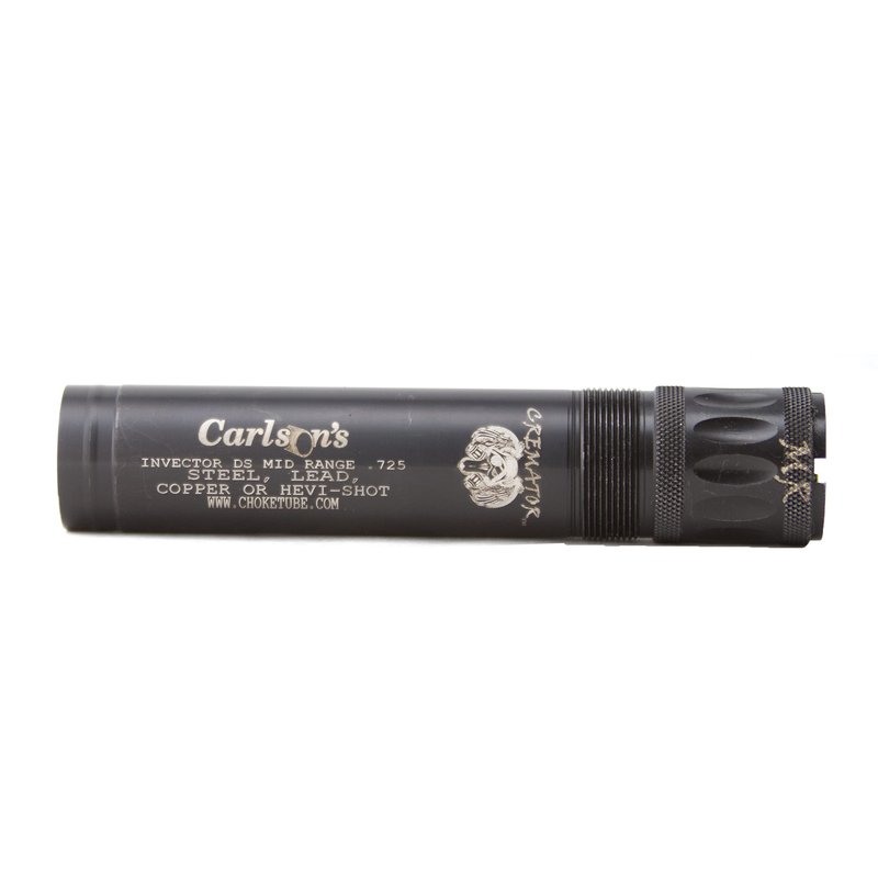 Carlson's Choke Tubes 12 Gauge for Browning Invector DS [ Mid Range | 0.725 Diameter ] Blued Steel | Cremator Non-Ported Waterfowl Choke Tube | Made in USA