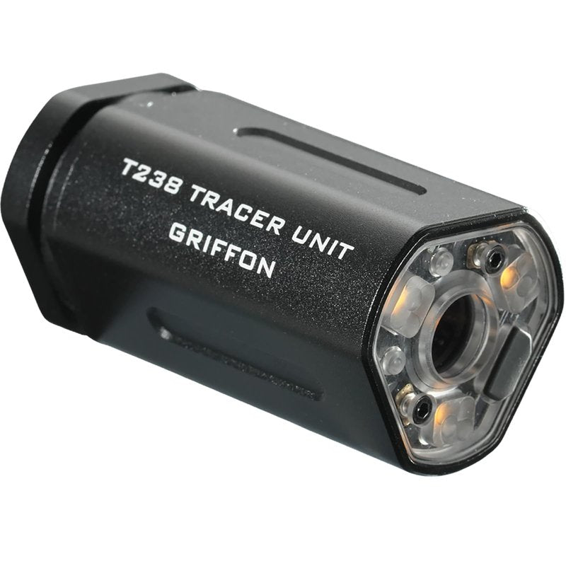 T238-Griffon Airsoft Tracer Unit, Spitfire Tactical Flash Simulator for Airsoft Green Tracer BBS/Gel Balls with 14mm CCW Threaded Interface