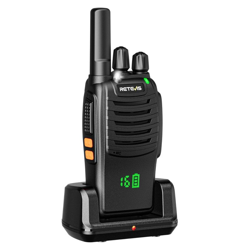 Retevis H-777H Walkie Talkies Rechargeable,2 Way Radios Long Range,USB-C,VOX,Short Antenna,Hidden Display,Flashlight,Portable FRS Two-Way Radios for Adults Skiing Gift Family (3 Pack)