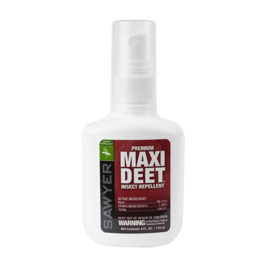 Sawyer Products SP714 Premium Maxi DEET Insect Repellent, 100% DEET, Pump Spray, 4-Ounce