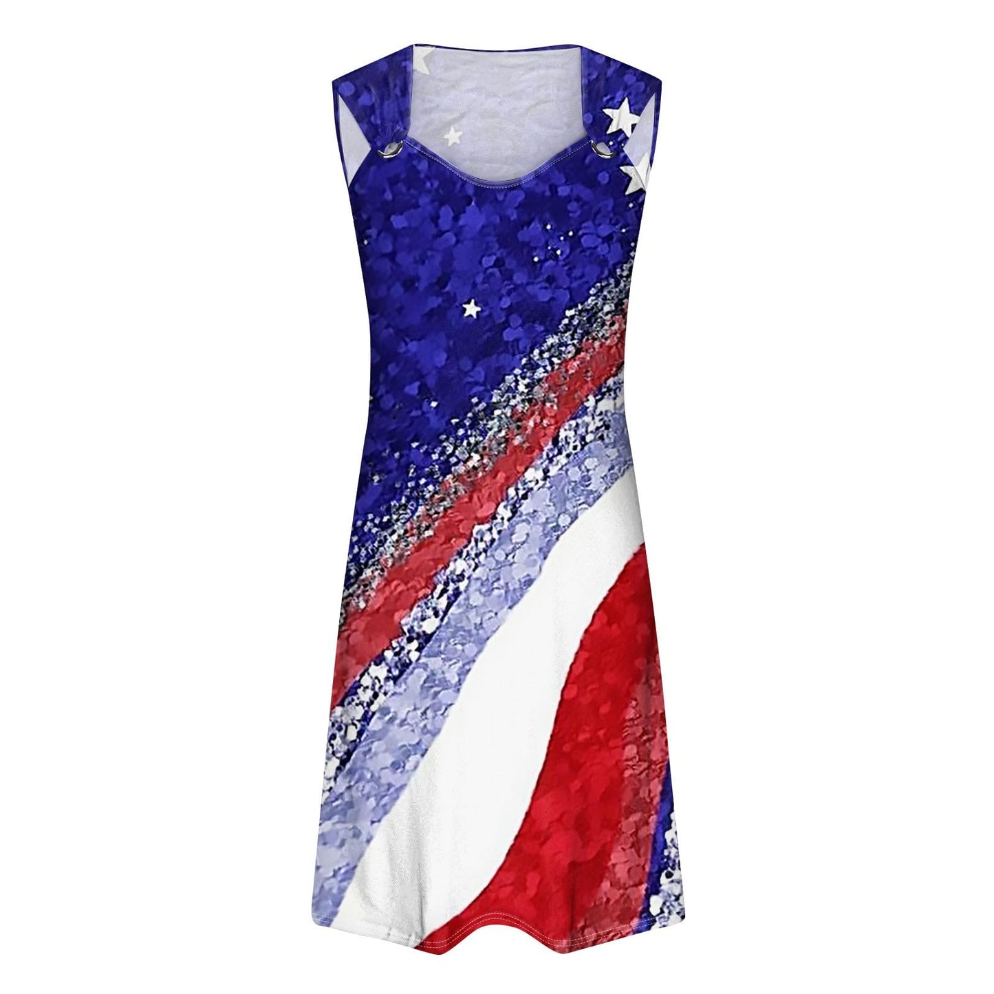 Red White and Blue Shirts for Women,Log in Summer Dresses for Women 2024 Sun Dress Vacation Dresses for Women 2024 Vestidos Elegantes De Mujer Para Fiesta Hawaiian Dresses for Women(Al-Blue,XL)