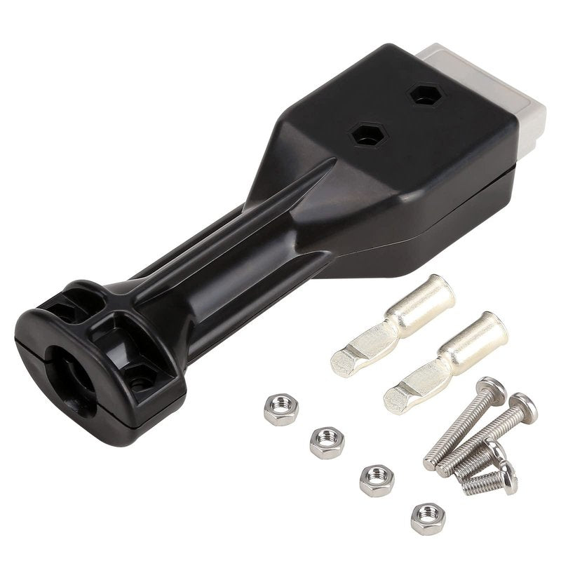 10L0L Golf Cart Charger Plug SB50 Connector Kit for EZGO Marathon, Medalist, XI-Series 36V Models, OEM 18972-G1 18972G1 Total Charger Handle with Contact Pins
