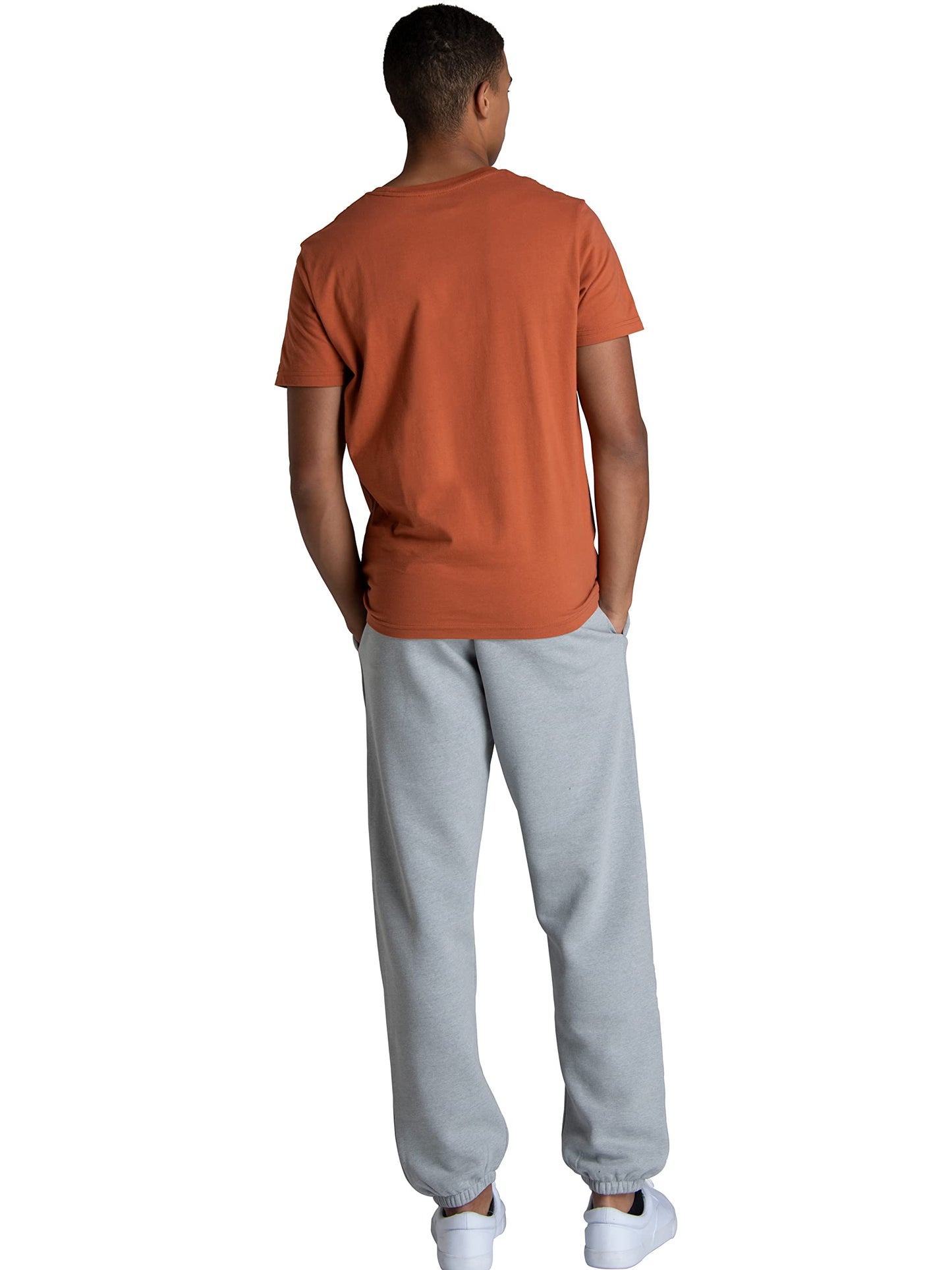 Fruit of the Loom Men's Crafted Comfort Fleece Sweatshirts, Hoodies, & Sweatpants, Super Soft Cotton Blend, Sweatpants - Grey Heather, XX-Large
