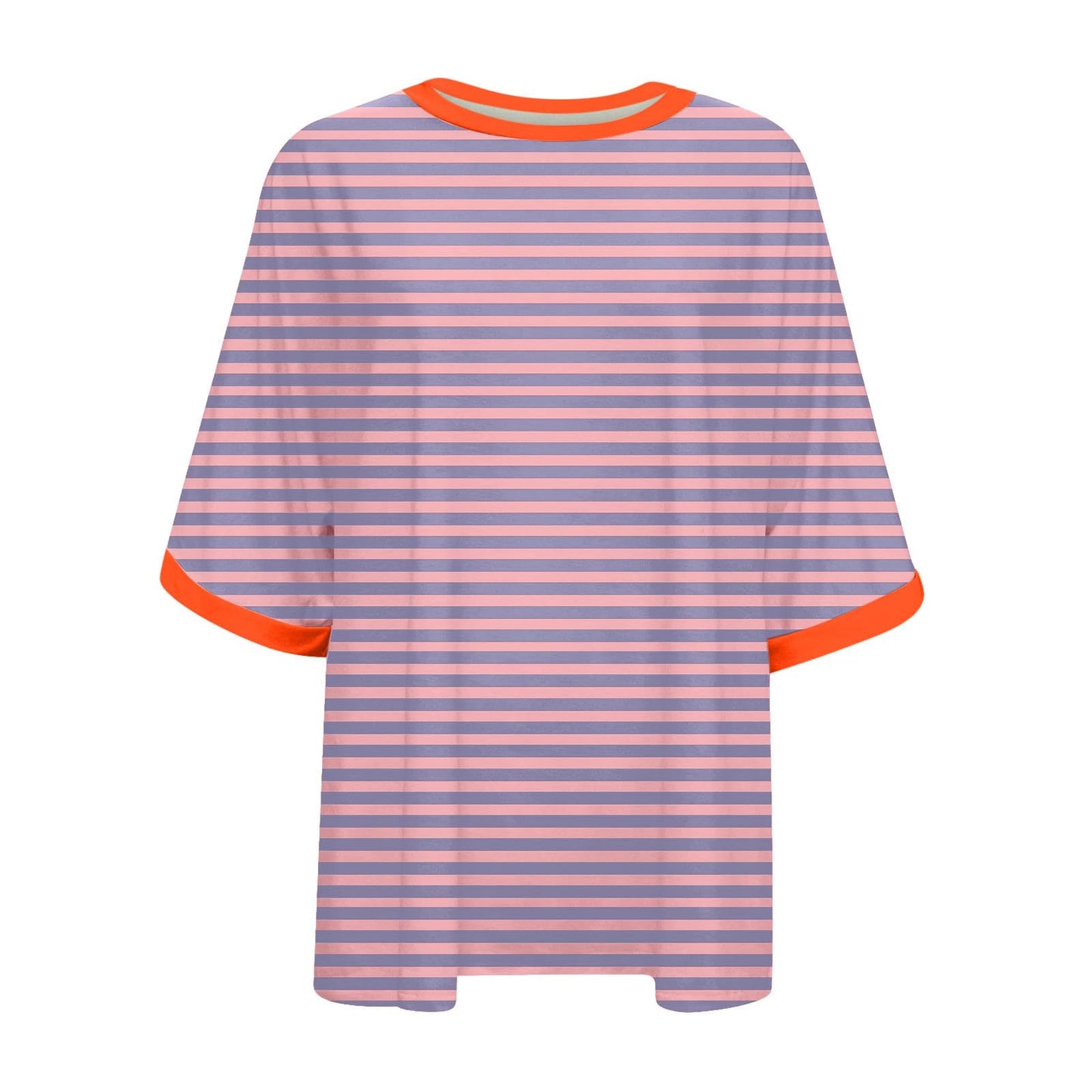 My Orders Prime of Day Deals Today 2024 Deals of The Day Lightning Deals Today Prime Summer Tops for Women 2024 Trendy Color Block Striped Shirt Women Crewneck Half Sleeve Lightweight Loose Blouses