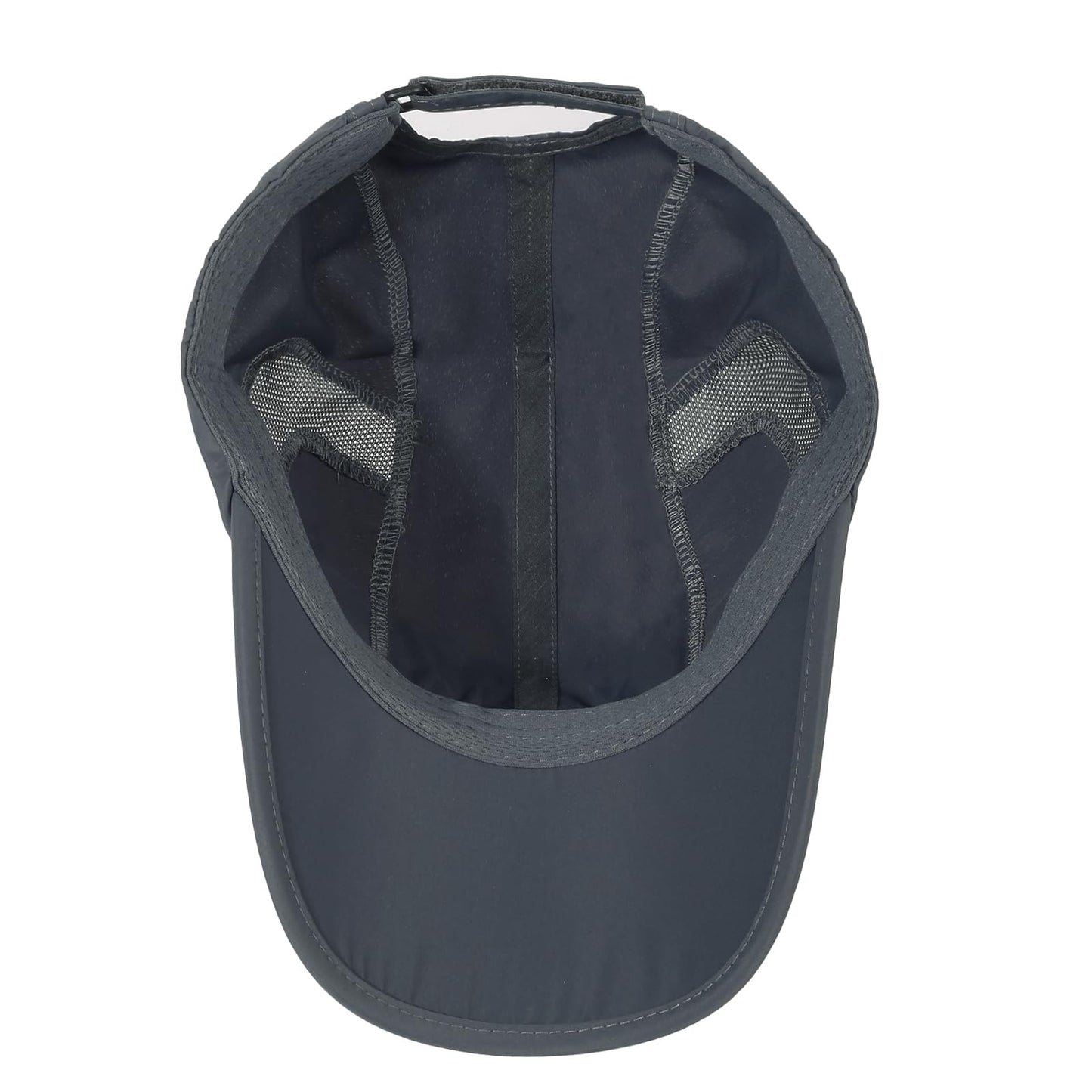 HH HOFNEN Quick Dry Cap with Adjustable Airy Mesh and UV Protection, One Size, #3 Dark Gray