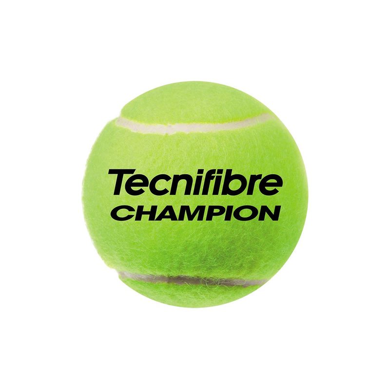 Tecnifibre Champion Tennis Ball (3-Ball) Can - Featuring Enduro Code Technology for Enhanced Durability and consistent Feel.