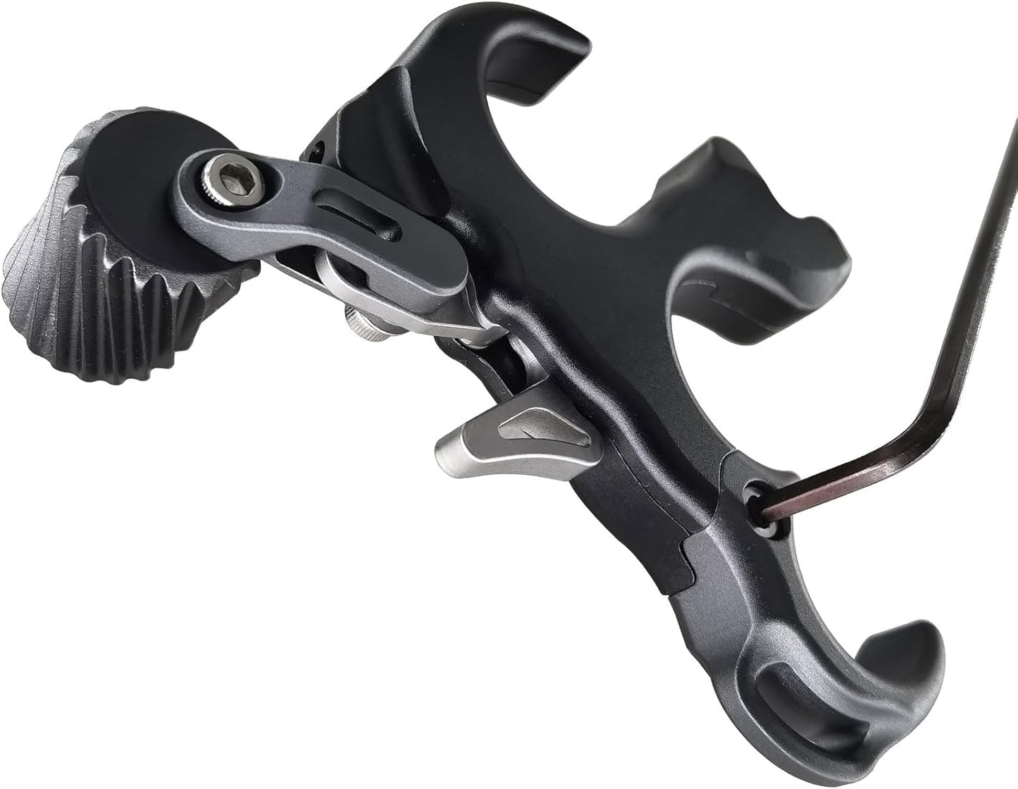 Archery Release - Adjustable Thumb Release Aid for Compound Bow | 3 or 4 Finger Options, Smooth Trigger for Left/Right Handed Use