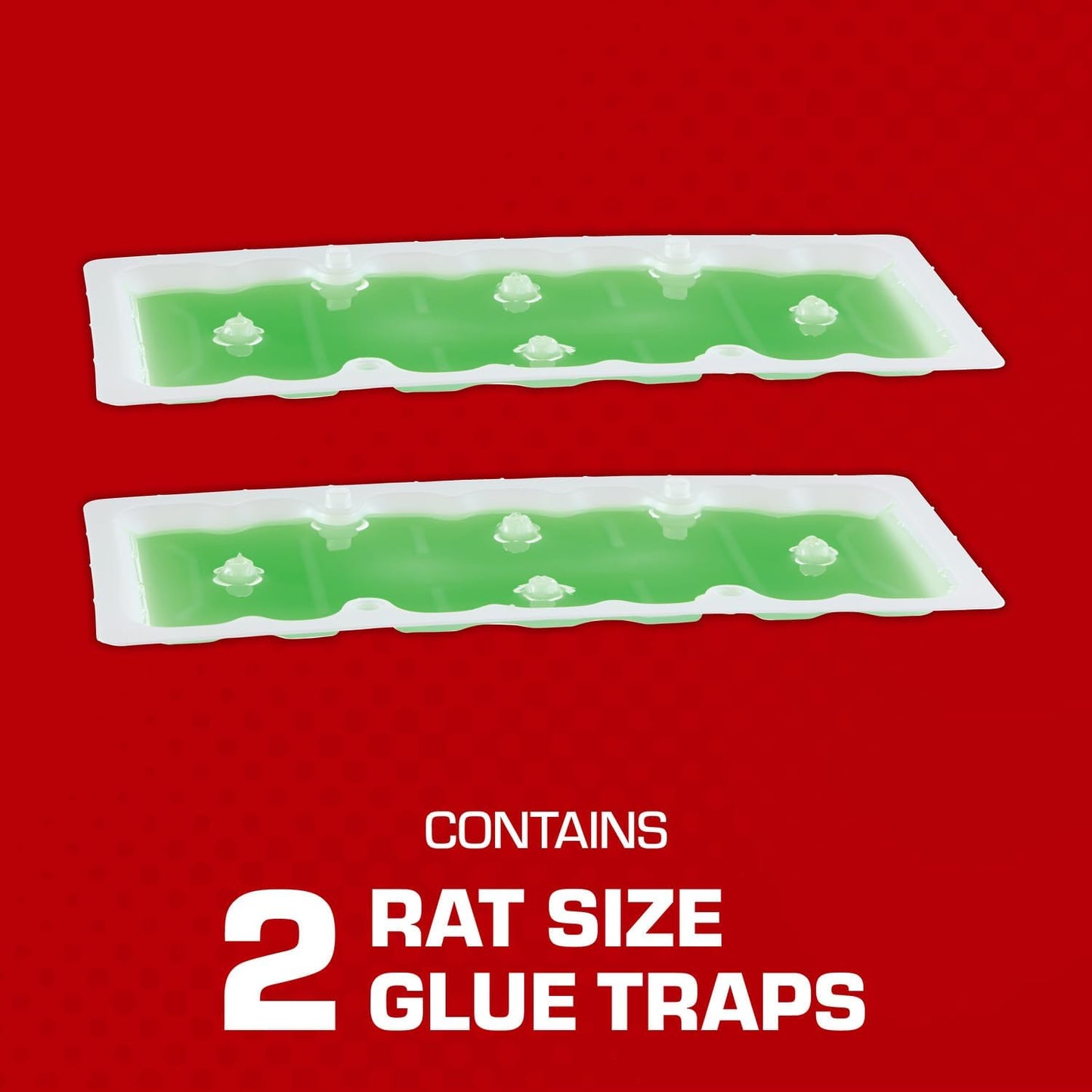 Tomcat Super Hold Glue Traps - Effective Rat & Mouse Control | Ready-to-Use, 2 Traps