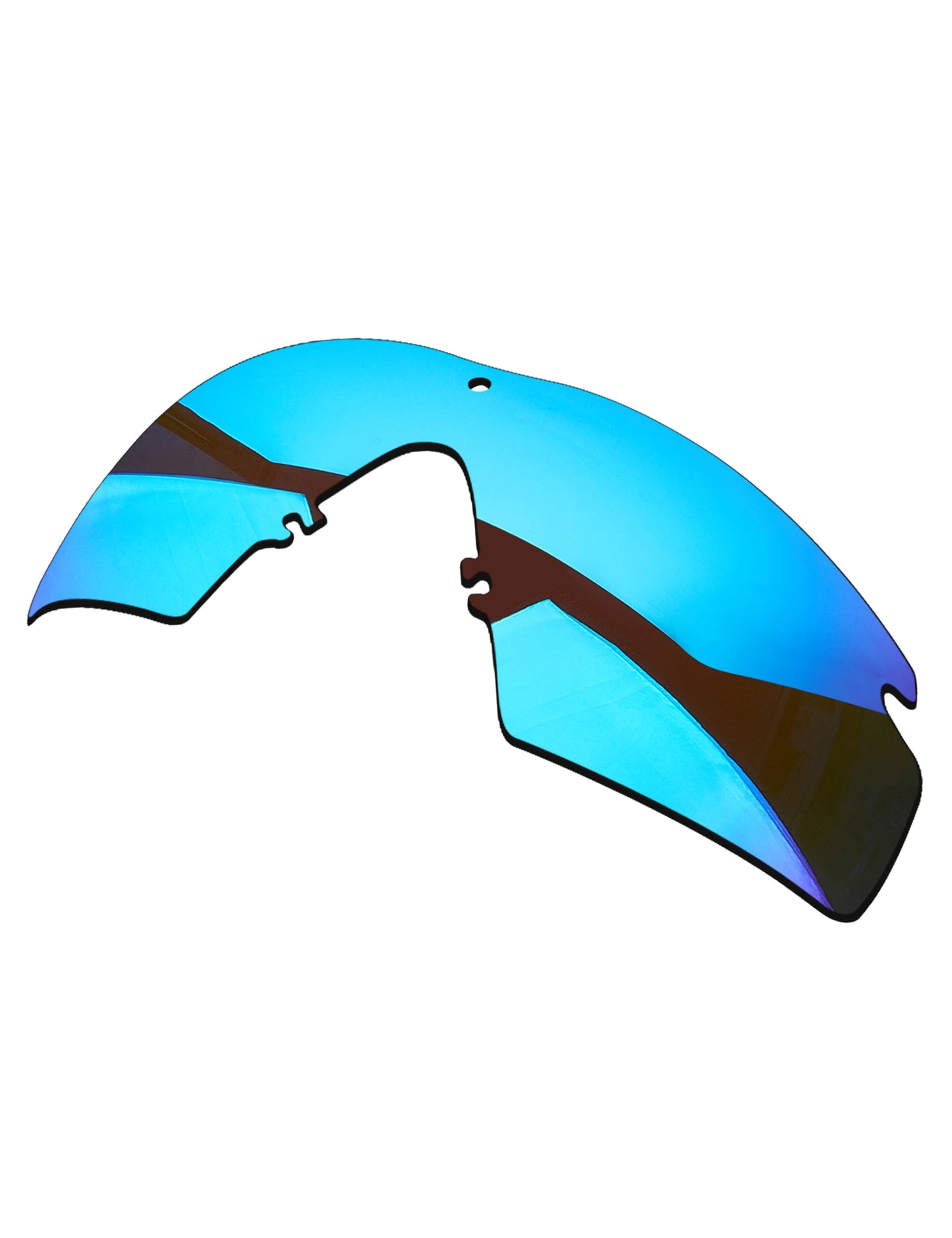OOWLIT 4 Pieces Replacement Sunglass Lenses & Nose Pads Compatible with Oakley Si M Frame 2.0 OO9047-33mm Polarized