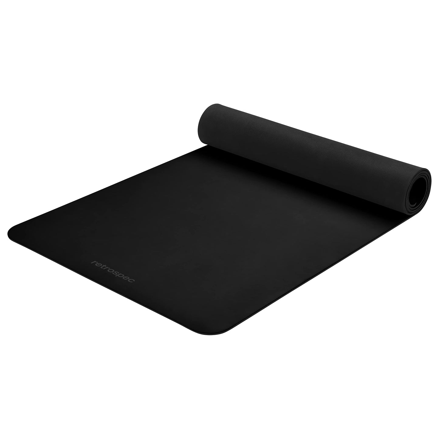 Retrospec Laguna Yoga Mat For Men & Women - Non Slip Exercise Mat, 5mm Thick With Moisture Absorbing Surface For Yoga, Pilates, Stretching, Floor & Fitness Workouts, Terracotta