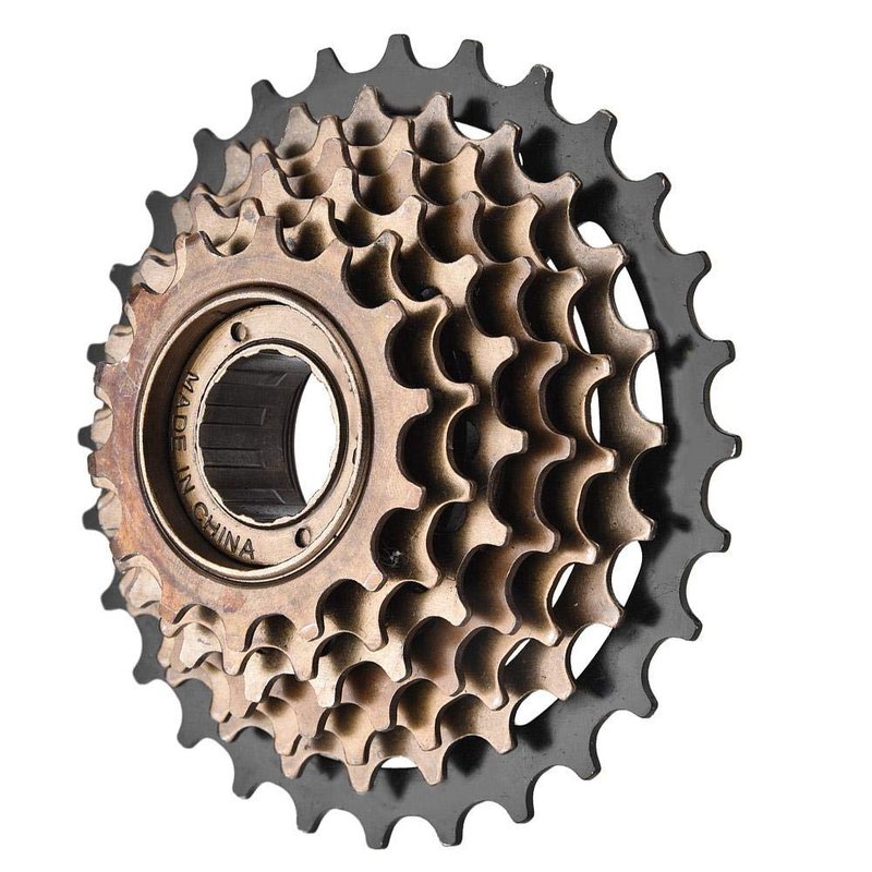VGEBY1 Bicycle Freewheel, Bicycle Cassette Gear Parts Cycling Cassette Sprocket 7 Speed for Mountain Road Bicycle Accessory