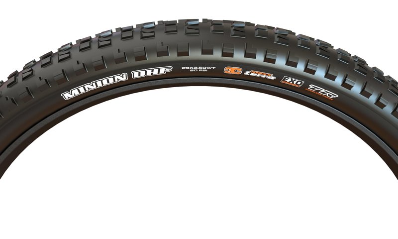 MAXXIS Minion DHF - 3C MaxxTerra - 29, 27.5, 26, 24 - EXO, EXO+, DD - E25 Rating, Tubeless | Gold Standard of Gravity Focused Tread, Size 24x2.40-3CT, EXO, E25