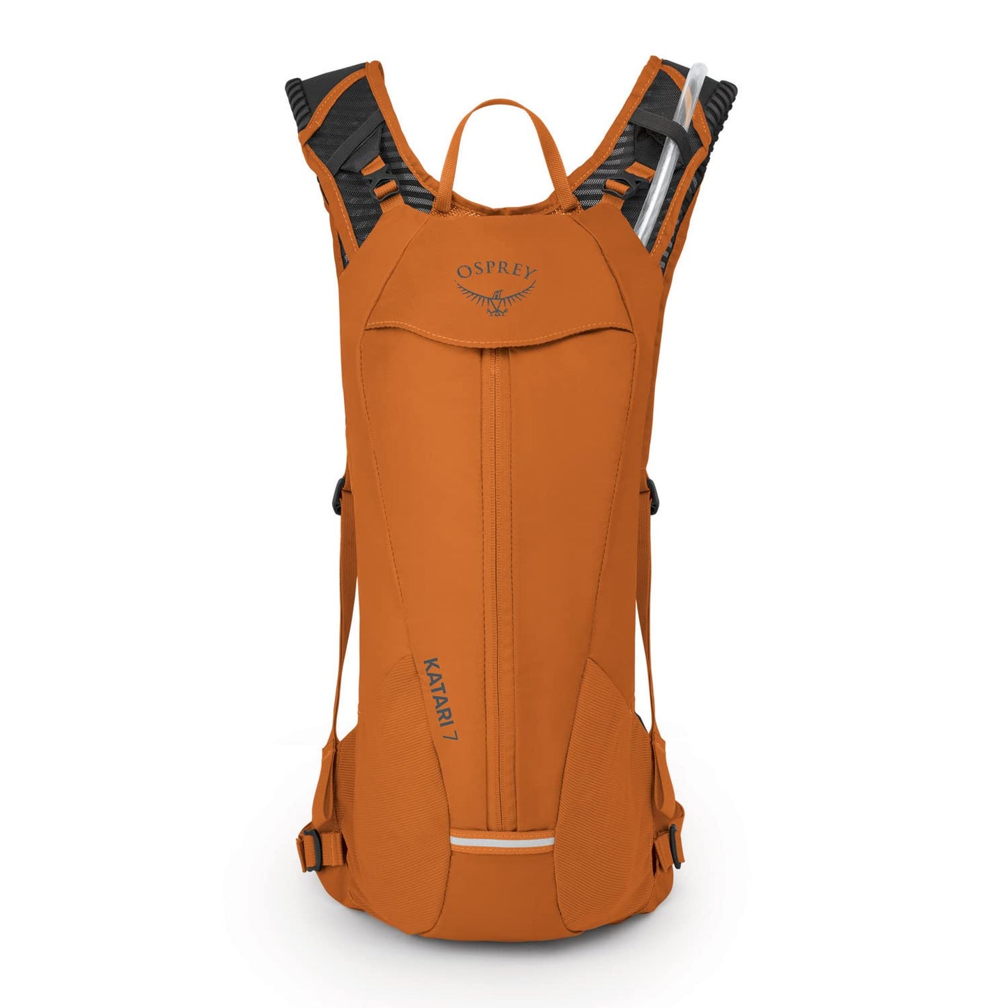 Osprey Katari 7L Men's Biking Backpack with Hydraulics Reservoir, Orange Sunset