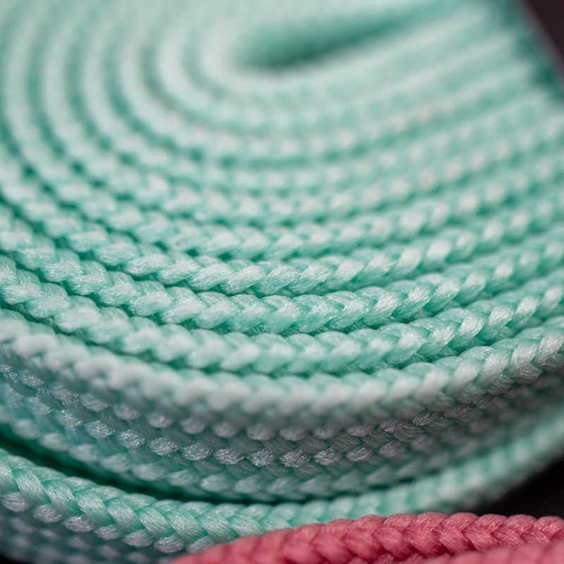 Bont Skates Waxed Laces - 6mm & 8mm - 47" 71" 79" 96" 108" - Bubblegum Pink (8mm Wide / 79 inch / 200cm)