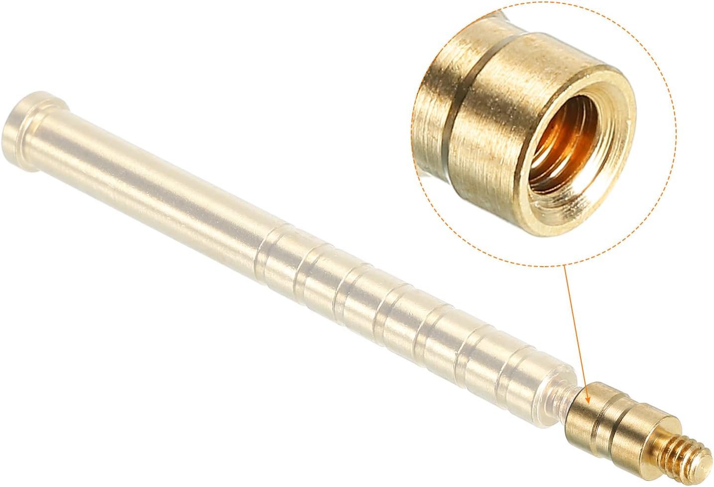 Archery Arrow Insert - Brass Weight Bolt for Field Points | Durable and Precision-Fit