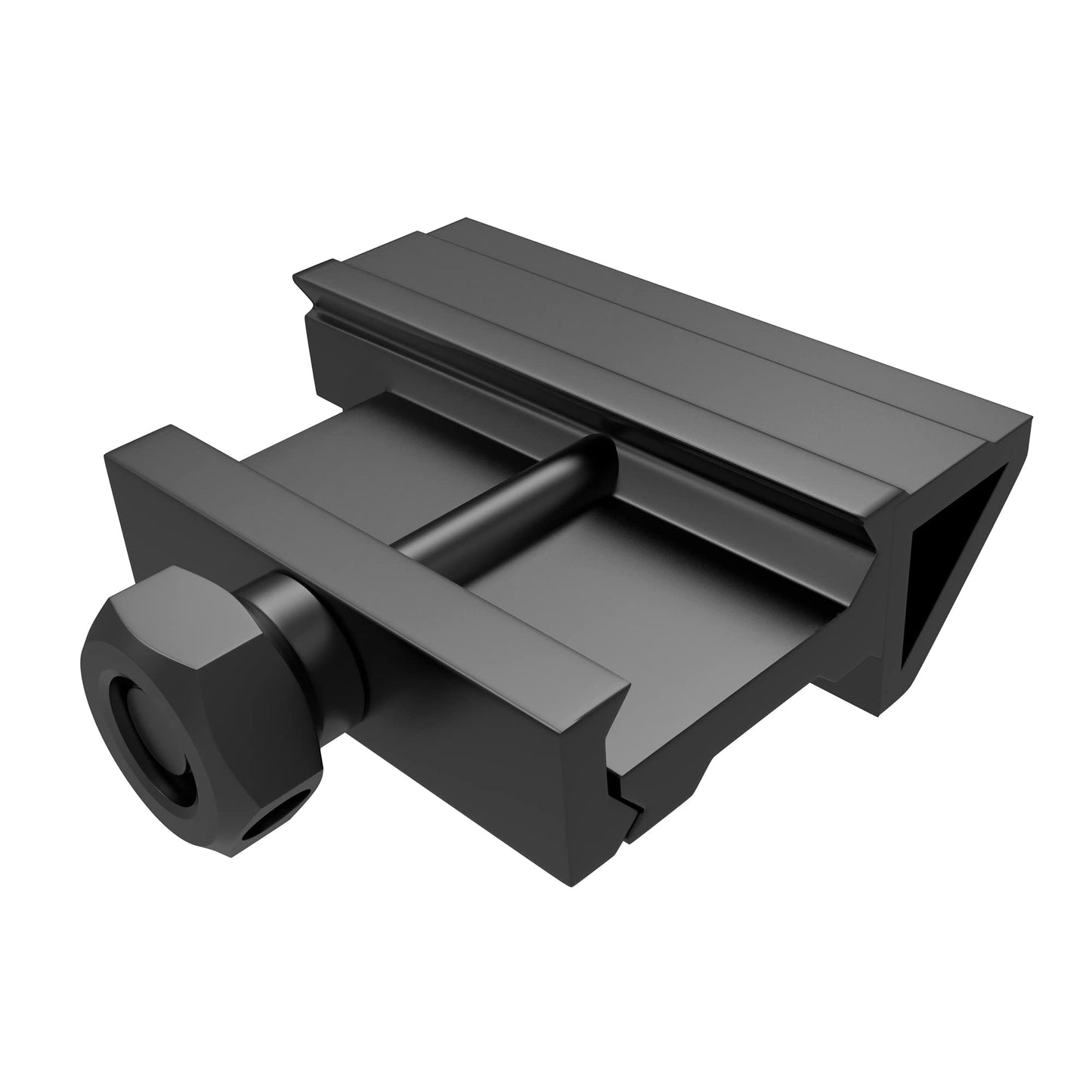 45 Degree Offset Mount 4 Slots 45 Degree Offset Picatinny Rail Mount Low Profile Picatinny Offset Mount for Flashlight Laser Sights Optics (2PCS)