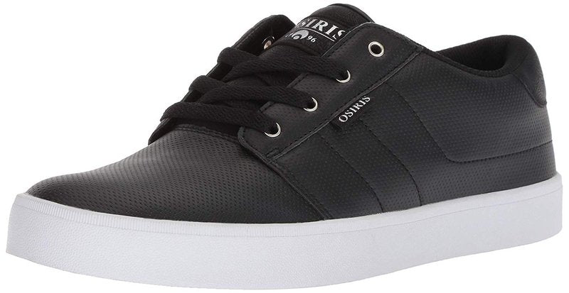 Osiris Men's Mesa Shoe, Black/White, 9 M US