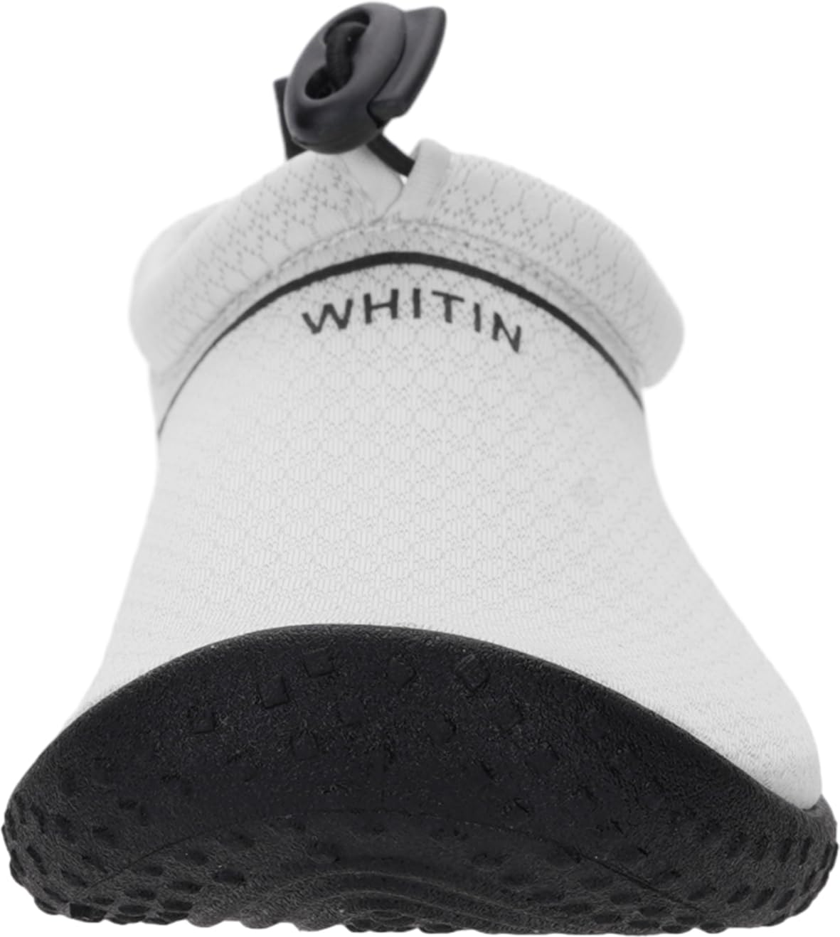 WHITIN Water Shoes for Women Aqua Barefoot Swim Sneakers Beach Minimalist Size 7 Lightweight Diving Surfing Boating Slip On Fishing Playa Athletic Grey 37