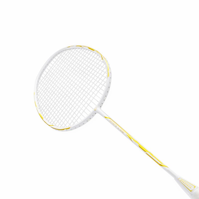 INFINITE Ultra Lightweight Badminton Racket 73g, Carbon Fiber Graphite Racket, G5 Grip, 24–30 lbs, Badminton Racket Set with Bag & Accessories – Intermediate & Recreational Players