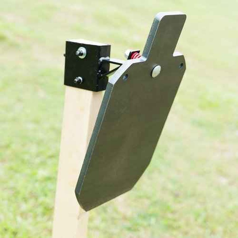 AR500 Steel Targets for Shooting, FULLBOW 1/2" Thick Rifle Rated Gong Silhouette Metal Target for Precision Shooting