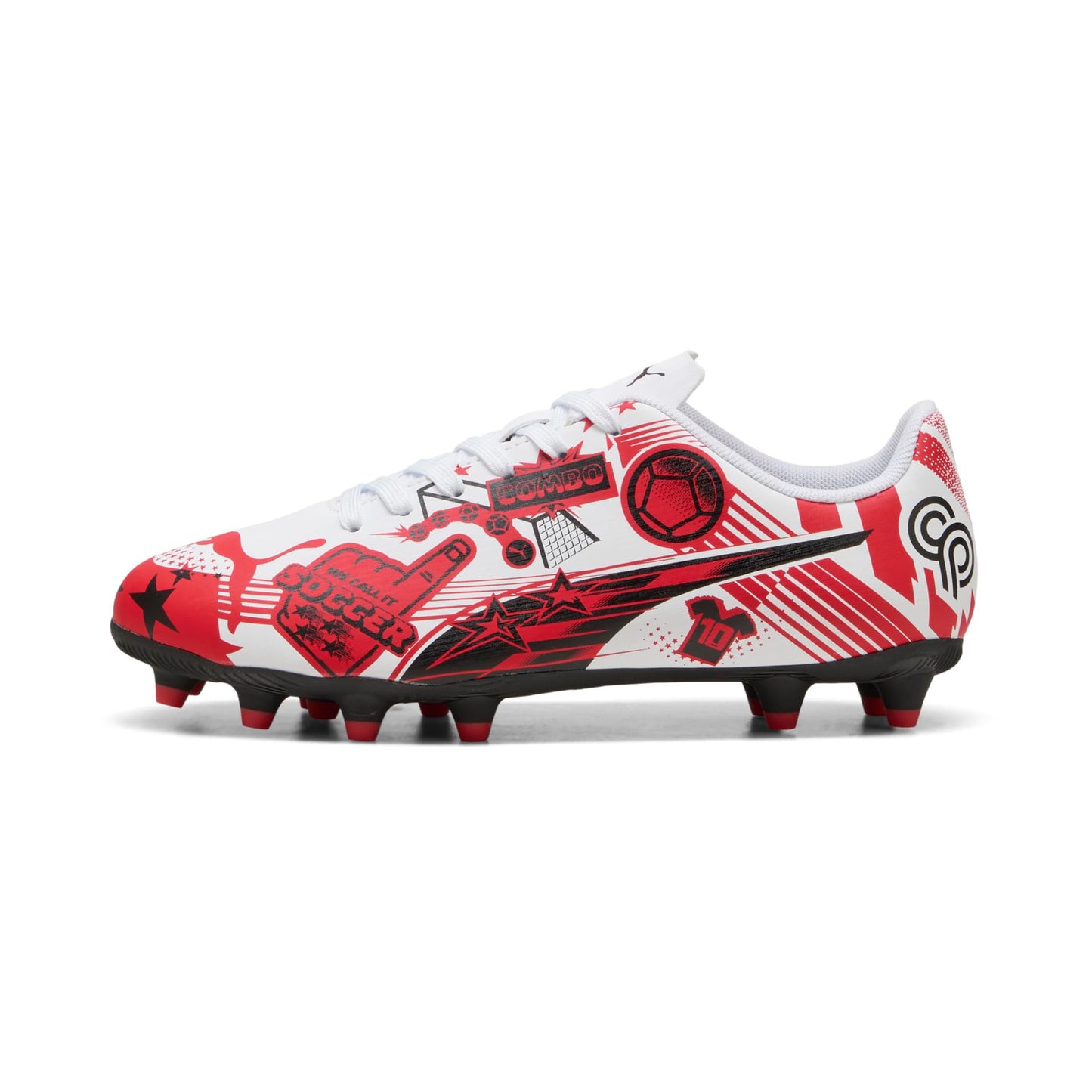 Puma Unisex-Child Christian Pulisic Legacy Ultra Firm, Artificial Ground Soccer Cleats