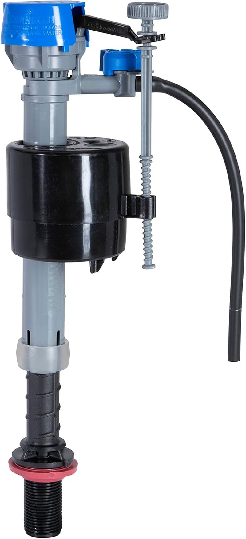 Fluidmaster Universal Toilet Fill Valve - High Performance Water Control | 1-Pack, Multicolor