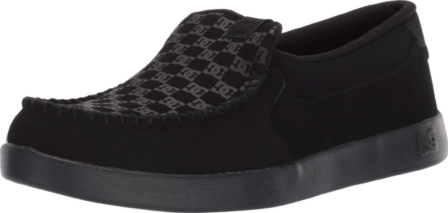 DC mens Villain 2 Skate Shoe, Black, 10.5 US