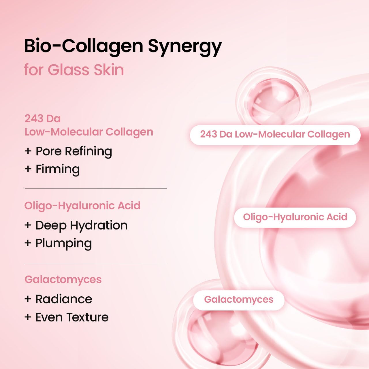Bio-Dance Bio-Collagen Deep Hydrating Hydrogel Face Mask - Pore Minimizing & Plumping | 1.19oz (34g) x 4 Pack