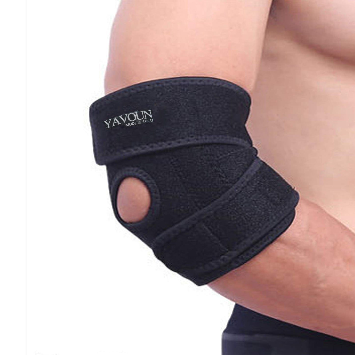 Elbow Brace, Adjustable Tennis Elbow Support for Tendonitis Women Men