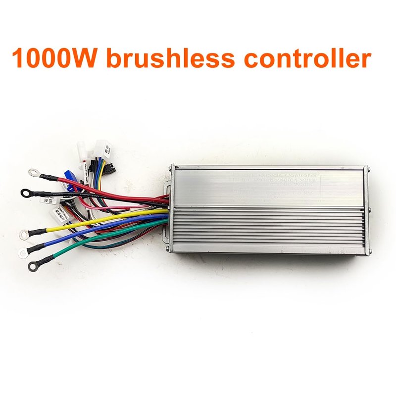 L-faster 36V 48V/60V 1000W Brushless Hub Controller Square Wave for Electric Reverse Cart Scooter PAS Cruise Bicycle(36V1000W)