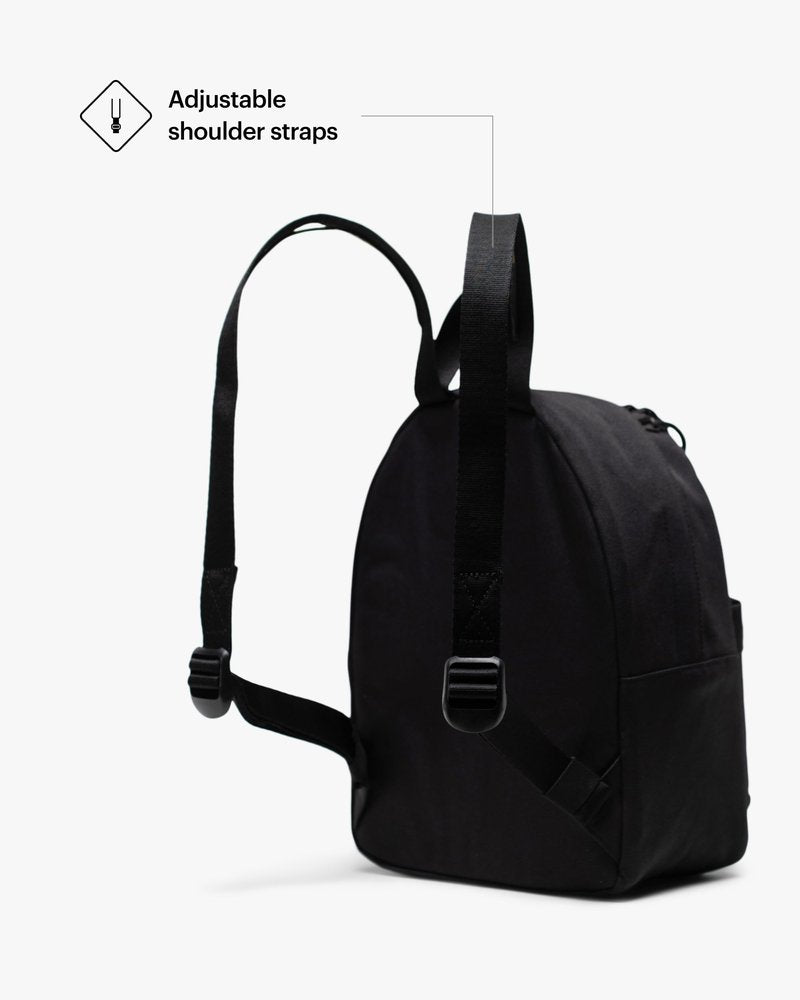 Herschel Classic Backpack, Black,Mod Mini - 6.5L