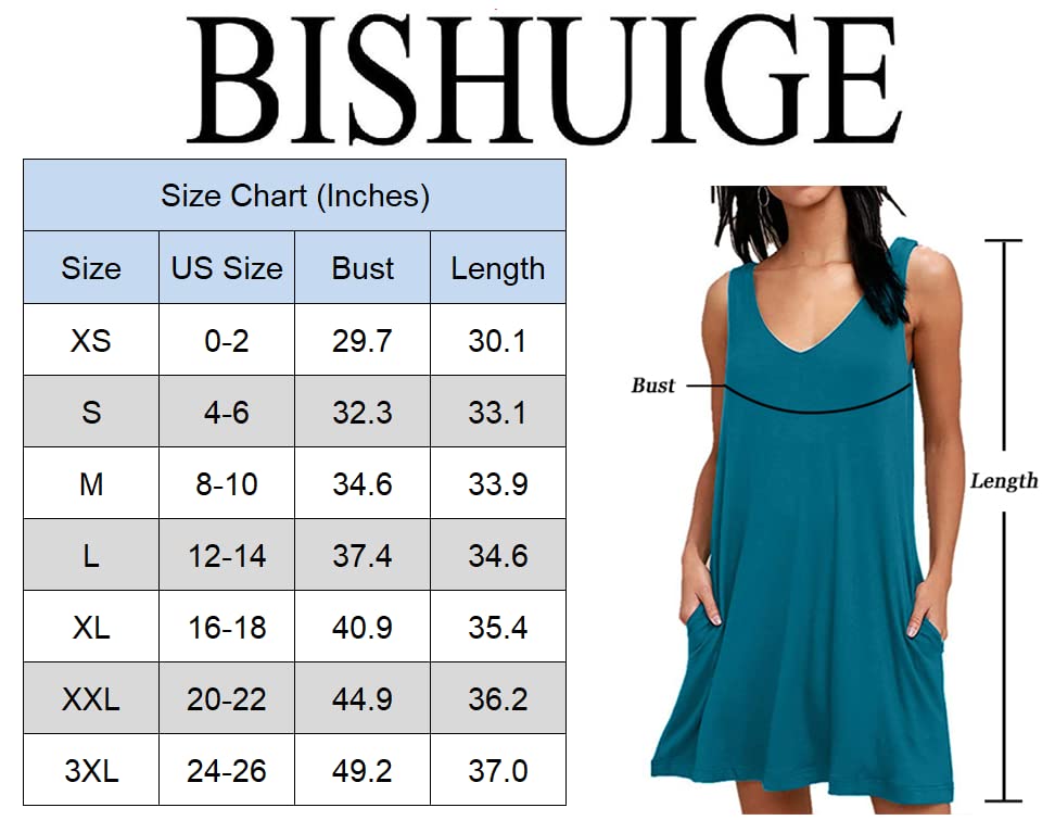 BISHUIGE Women Beach Bikini Cover Ups Casual T Shirt Dresses XL, V Neck Apricot Color Florets