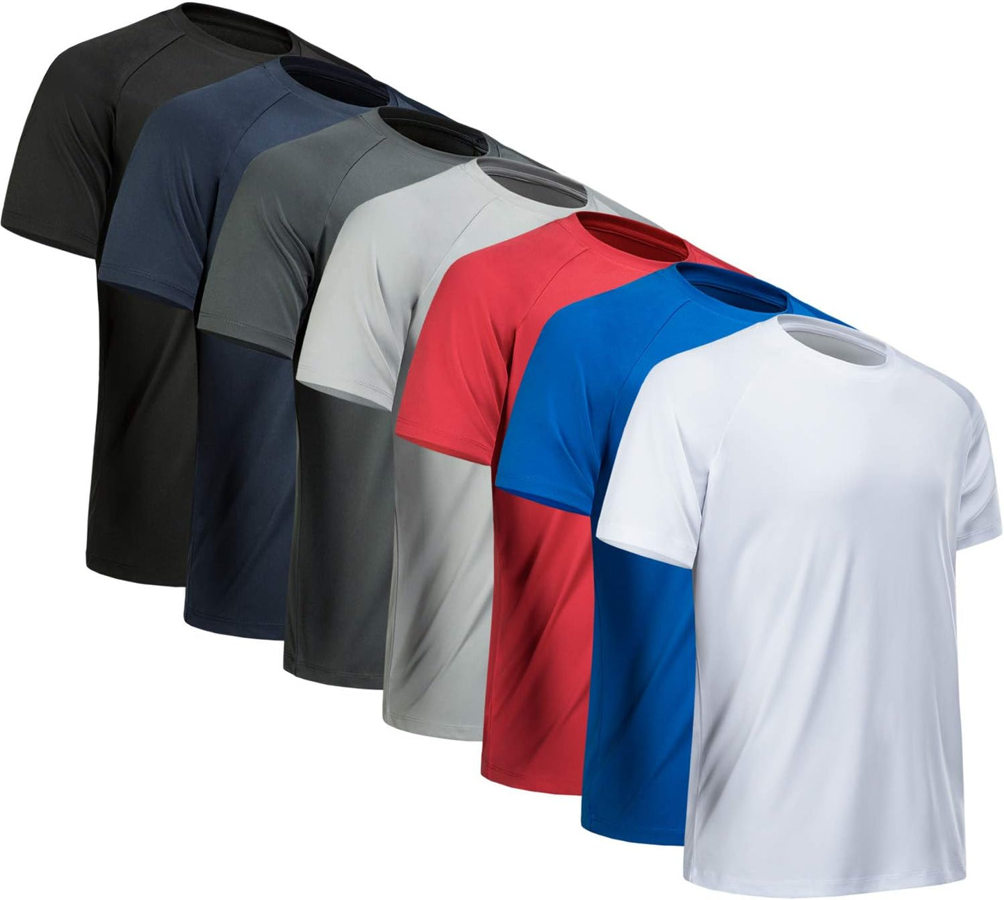 Men's Quick Dry Workout Shirt - Short Sleeve Athletic T-Shirt for Gym | Moisture-Wicking Fabric