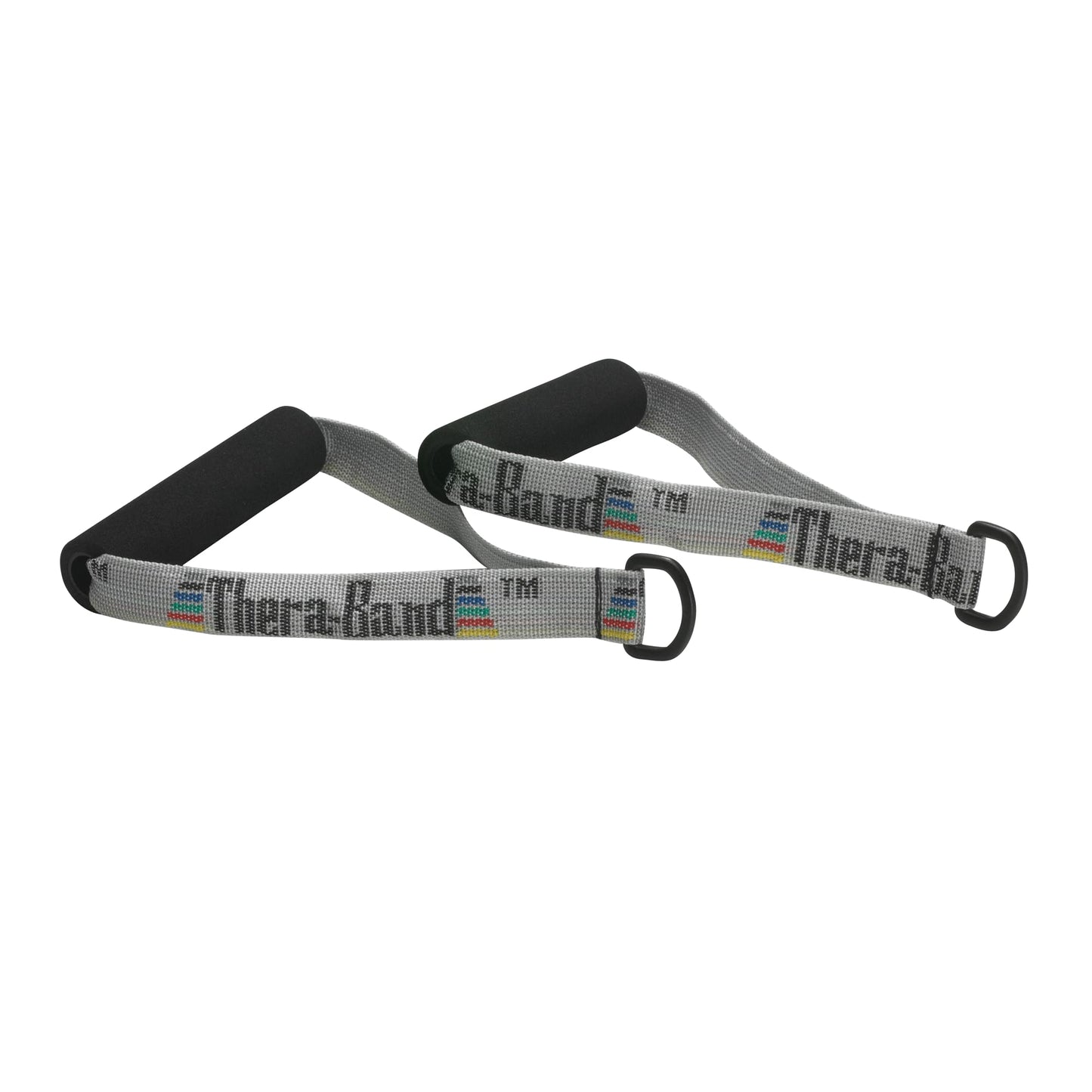 THERABAND Resistance Band Handles, Attachments for Bands and Tubing, Pair