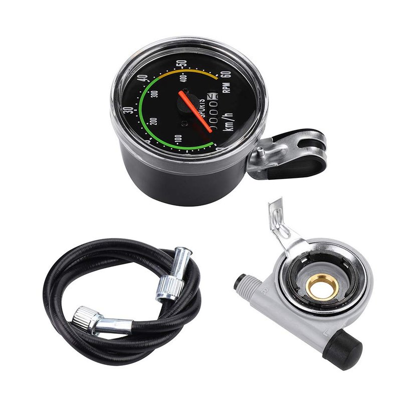 Pilipane Bikes Speedometer, Bikes Tricycle Mechanical Odometer Speedometer, Bikes Bike Computer Speedometer Odometer, Cycling Stopwatch Cyclocomputer for 26/27 5/28/29 inch Bikes
