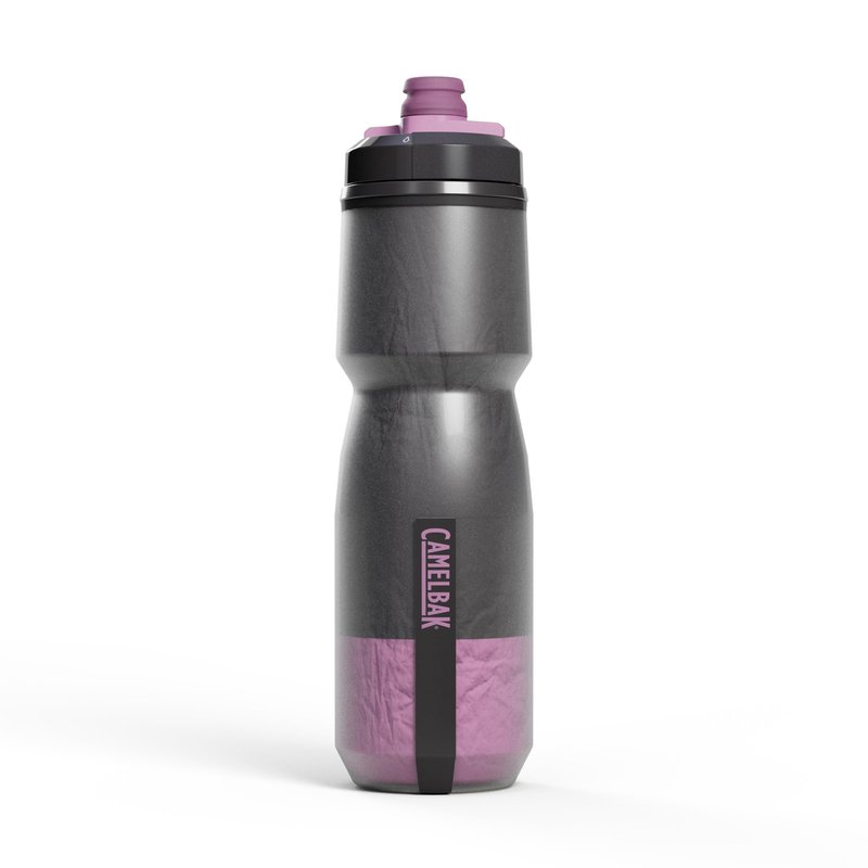 CamelBak Podium Chill Insulated Bike Squeeze Water Bottle, Cold Retention for Cycling, 24oz, Mercury Night Fall