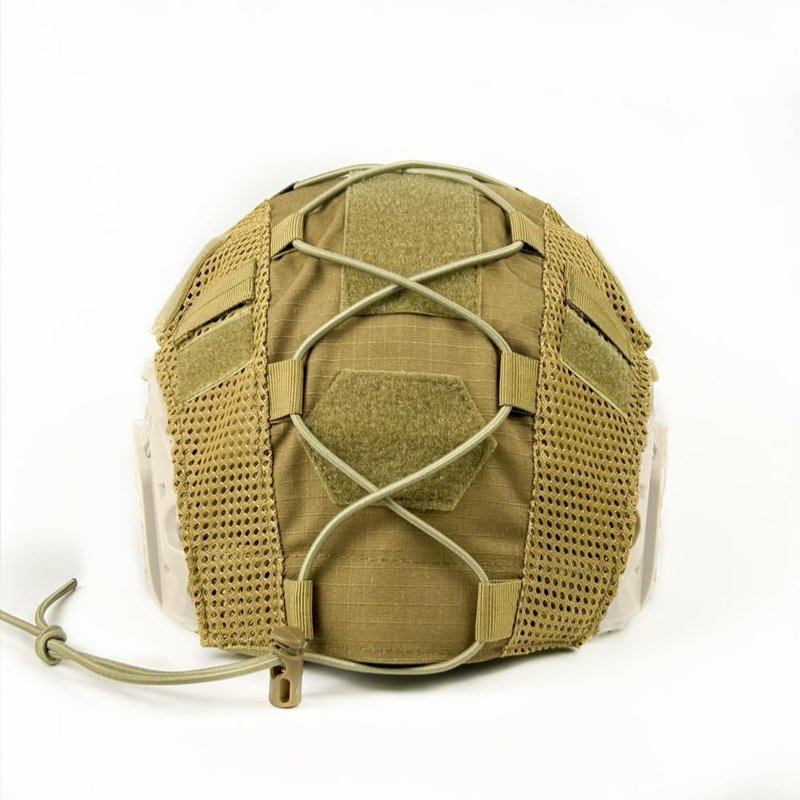 ATAIRSOFT Tactical Helmet Cover 500D Nylon Cloth for BJ/PJ/MH Airsoft Paintball Fast Bump in Size M/L/XL - Without Helmet