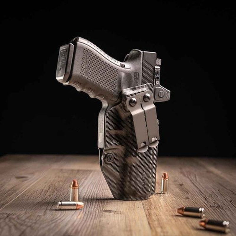 Tulster IWB Profile+ Kydex Holster in Right Hand fits: Sig P365 AXG Legion | Optic Compatible Inside The Waistband Appendix Concealed Carry