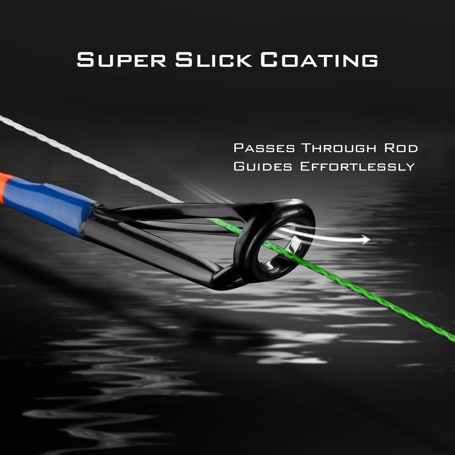 KastKing Superpower Braided Fishing Line, Grass Camo, 80LB, 1097 Yds