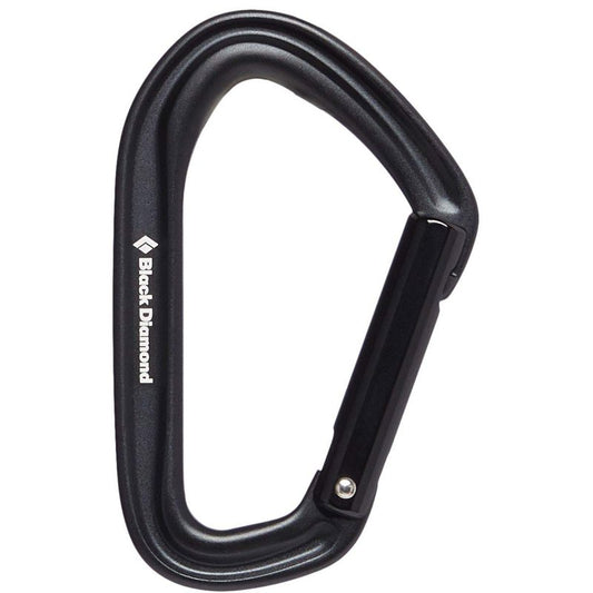 Black Diamond Mens Hotforge Straight Carabiner, Black