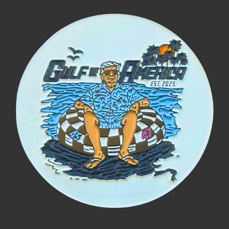 Gulf of America Golf Ball Marker – Large 1.5” Collector’s Edition