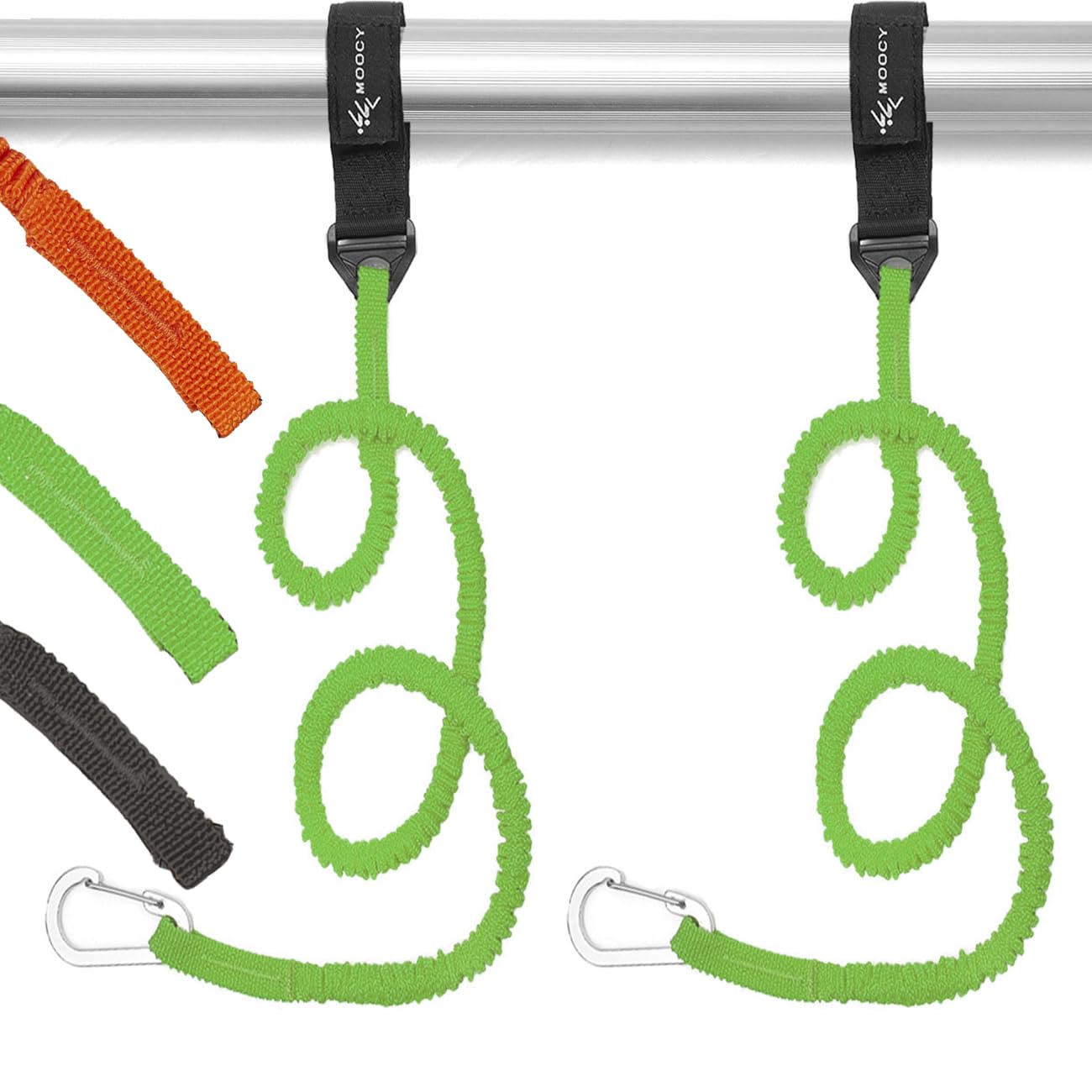 MOPHOEXII Kayak Paddle Leash Kayak Rod Leash Kayak Paddle Lanyard Stretchable Coiled Lanyard Leash Kayak Fishing Accessories for Kayak and Paddles