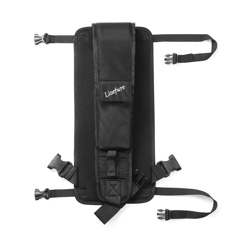 LISEFURE Skateboard Bag Skateboard Strap Backpack Universal Portable Skateboard Bag (black)