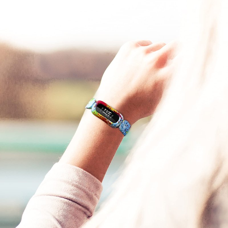 honecumi Replacement for Fitbit Ace 3 Bands- ACE 3 Band Colorful Wristband Ace 3 Sport Straps- Skin-Friendly Waterproof Silicone Ace 3 Watchband Strap Bracelet Accessories