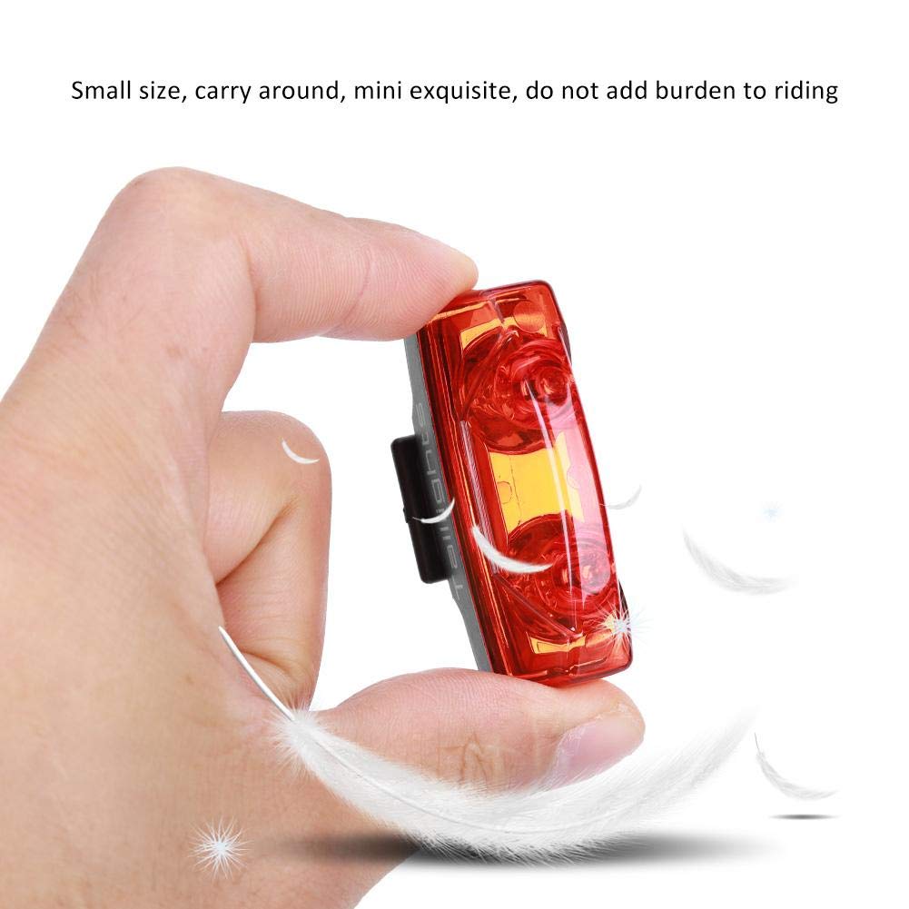Tail Light Magnetic Induction Self Generating Electricity Mountain Taillight Cycling Warning Light LED Light Set